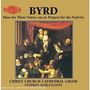 William Byrd: Mass for 3 Voices, CD