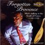 : Forgotten Provence, CD