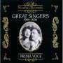: Great Singers 1909-1938, CD