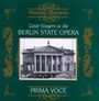 : Great Singers at the Berlin State Opera, CD