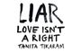 Tanita Tikaram: LIAR (Love Isn't A Right), CD