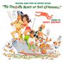 Zur Filmmusik "The Private Navy of Sgt. O'Farrell" von Harry Sukman. Eine Karikatur zeigt fröhliche Menschen auf einem Boot.
