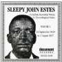 Sleepy John Estes: Vol.1 1929 - 1937, CD
