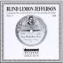"Blind" Lemon Jefferson: Complete Recorded Works Vol.3, CD