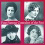 : 4 Famous Contraltos of the Past, CD