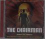 "The Chairman", Jerry Goldsmith. Silhouette vor einem abstrakten, strahlenartigen roten Hintergrund.