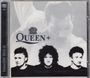 "QUEEN+ GREATEST HITS III" steht unten. Eine Schwarz-Weiß-Fotografie zeigt einen Sänger auf der Bühne.