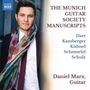 : Daniel Marx - The Munich Guitar Society Manuscripts, CD