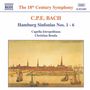 Carl Philipp Emanuel Bach: Symphonien Wq.182 Nr.1-6 "Hamburger", CD