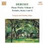 Claude Debussy: Klavierwerke Vol.4, CD