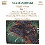 Karol Szymanowski: Sämtliche Klavierwerke Vol.2, CD