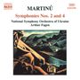 Bohuslav Martinu: Symphonien Nr.2 & 4, CD