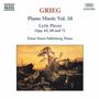 Edvard Grieg: Klavierwerke Vol.10, CD