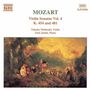 Wolfgang Amadeus Mozart: Sonaten für Violine & Klavier Vol.4, CD