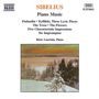 Jean Sibelius: Klavierwerke, CD
