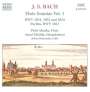 Johann Sebastian Bach: Sonaten & Partita für Traversflöte Vol.1, CD