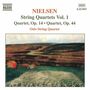 Carl Nielsen: Sämtliche Streichquartette Vol.1, CD