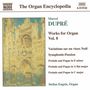 Marcel Dupre: Orgelwerke Vol.8, CD