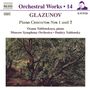 Alexander Glasunow: Klavierkonzerte Nr.1 & 2, CD