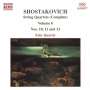 Dmitri Schostakowitsch: Streichquartette Nr.10,11,13, CD