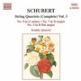 Franz Schubert: Streichquartette Nr.3,7,9, CD