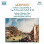 Tomaso Albinoni: Oboenkonzerte op.9 Nr.2,3,5,8,9,11, CD