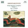Dmitri Schostakowitsch: Streichquartette Nr.1,8,9, CD