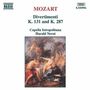 Wolfgang Amadeus Mozart: Divertimenti KV 131 & 287, CD