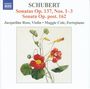 Franz Schubert (1797-1828): Sämtliche Werke für Violine & Klavier Vol.1, CD