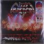 "Izzy Borden", "The Murderess Metal", "40th Anniversary Edition". Cover zeigt eine Rockband auf der Bühne mit Lichtern.