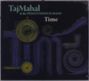 "Taj Mahal & the Phantom Blues Band", "Time". Dunkles, abstraktes Design mit spiralförmigen Elementen.