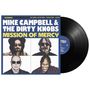 Cover mit "MIKE CAMPBELL & THE DIRTY KNOBS - MISSION OF MERCY", vier Männerporträts, Vinyl-Schallplatte enthalten.