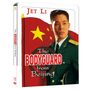 „The Bodyguard from Beijing“, „Jet Li“; ein uniformierter Mann vor einer roten Flagge mit gelben Sternen.