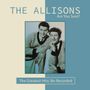 "The Allisons: Are You Sure?", "The Greatest Hits: Re-Recorded". Zwei Männer lächeln, tragen Pullover mit V-Ausschnitt.