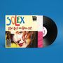 Aufschrift: "Solex - Low Kick and Hard Bop". Buntes Cover mit Gesicht einer Frau und Schallplatte rechts.
