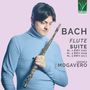 BACH FLUTE SUITE No. 1 BWV 1007 No. 3 BWV 1009 No. 5 BWV 1011 ANDREA MOGAVERO. Mann mit Querflöte.