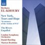 Bechara El-Khoury: New York,Tears and Hope für Orchester, CD