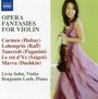 : Livia Sohn - Opera Fantasies für Violine, CD