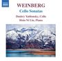 Mieczyslaw Weinberg: Sonaten für Cello & Klavier Nr.1 & 2, CD