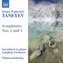 Serge Tanejew: Symphonien Nr.1 & 3, CD