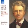 Alfred Hill: Streichquartette Vol.1, CD