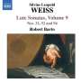 Silvius Leopold Weiss: Lautensonaten Vol.9, CD
