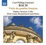 Carl Philipp Emanuel Bach: Gambensonaten Wq.136 & 137, CD