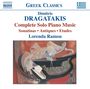 Dimitris Dragatakis: Klavierwerke, CD