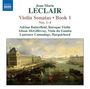 Jean Marie Leclair: Sonaten für Violine & Bc Heft 1 Nr.1-4 (op.1 Nr.1-4), CD