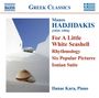 Manos Hadjidakis: Klavierwerke, CD