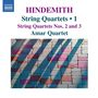 Paul Hindemith: Streichquartette Vol.1, CD