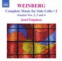 Mieczyslaw Weinberg: Sämtliche Werke für Cello solo Vol.2, CD