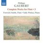 Philippe Gaubert: Sämtliche Werke mit Flöte Vol.3, CD