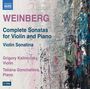 Mieczyslaw Weinberg: Sämtliche Violinsonaten, CD,CD